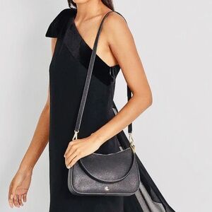 Lauren Ralph Lauren Black Shoulder Bag